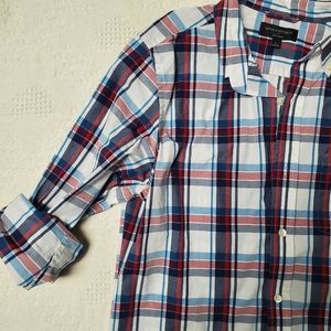 Banana Republic Men's Plaid Button Down